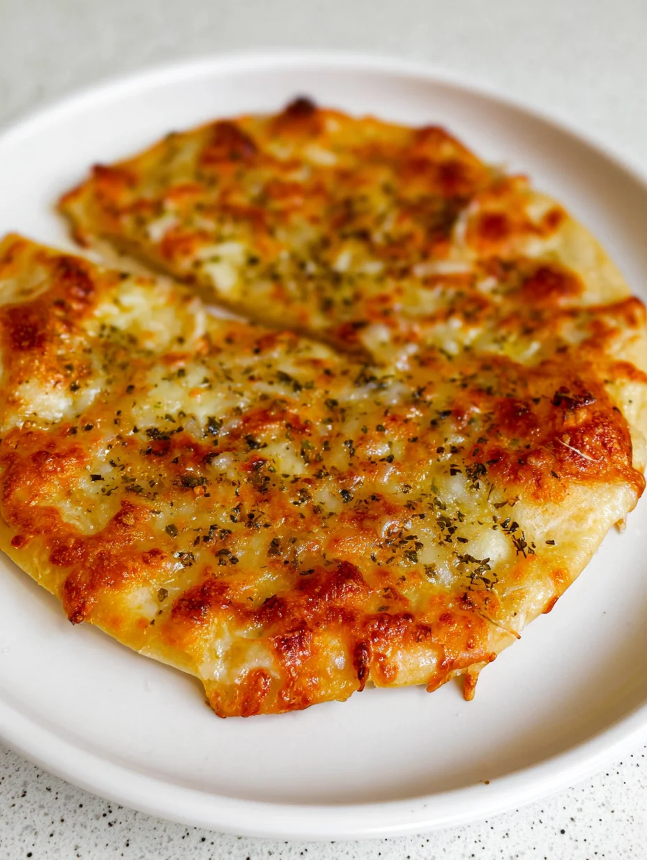 Air Fryer Tortilla Garlic Bread